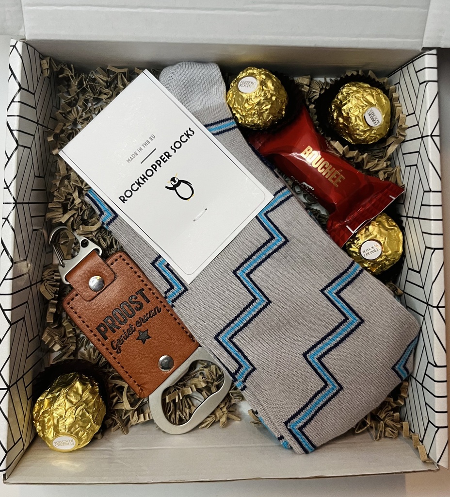 Geschenkdoos met sleutelhanger